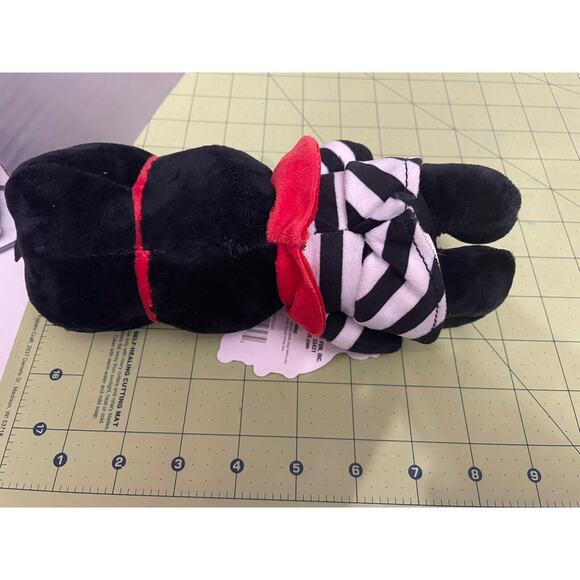 Plague Doctor Plush Good Stuff Basic Fun Black White Striped Red Stuffed Figure - Picture 8 of 12